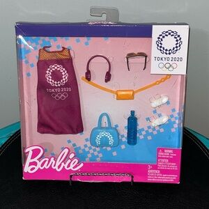 🎁 New Barbie Doll Tokyo 2020 Boxed Outfit Set, Dress, Shoes & Accessories
